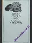 O lásce a milování - naso publius ovidius - náhled