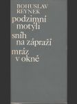 Podzimní motýli / Sníh na zápraží / Mráz v okně - náhled