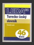 Turecko-český slovník - náhled