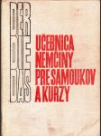 Učebnica nemčiny pre samoukov a kurzy - náhled