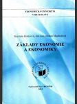 Základy ekonómie a ekonomiky - náhled