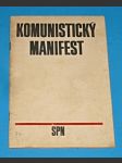 Komunistický manifest - Manifest komunistické strany - náhled