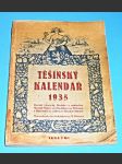 Kalendář 1935 - Těšínský kalendář 1935 - náhled