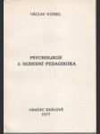 Psychologie a hudbení pedagogika - náhled