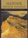 Slovník biblické teologie - náhled