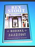 Rex Stout : Rodinná záležitost - náhled