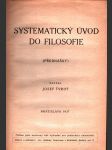 Systematický úvod do filosofie - náhled