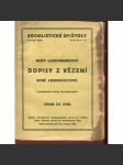 Rosy Luxemburgové dopisy z vězení Soně Liebknechtové (edice: Socialistické epištoly) - překlad Milena Jesenská - náhled