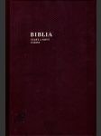 Biblia - starý a nový zákon - náhled