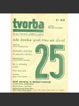 Tvorba, ročník V., číslo 25/1930. List pro literaturu, politiku a umění (1. republika, časopis, noviny) - náhled