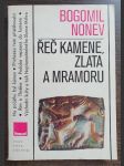 Řeč kamene, zlata a mramoru - náhled