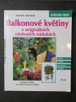 Balkonové květiny v originálních závěsných nádobách - náhled