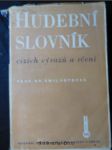 Hudební slovník cizích výrazů a rčení. Část I, Cizojazyčně-česká. Část II, Česko-italská - náhled