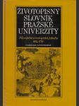 Životopisný slovník pražské univerzity - náhled