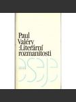 Literární rozmanitosti [Paul Valéry, eseje o francouzské literatuře a poezii] - náhled