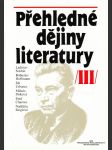 Přehledné dějiny literatury III. - náhled