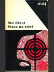 Právo na smrt stout rex - náhled