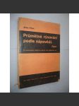 Průmětné rýsování podle nápovědi, I. - náhled