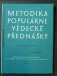 Metodika populárně vědecké přednášky - náhled