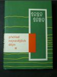 Přehled nejnovějších dějin II. 1929-1939 - náhled