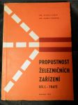 Propustnost železničních zařízení. Díl 1, Tratě - náhled