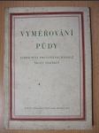 Vyměřování půdy : Učební text pro vyšší průmyslové stavební školy, odbor pro pozemní stavby - náhled