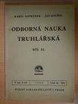 Odborná nauka truhlářská - Díl 2. - náhled