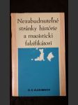 Nezabudnuteľné stránky histórie a maoistickí falzifikátori - náhled