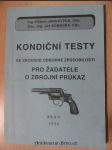 Kondiční testy ke zkoušce odborné způsobilosti pro žadatele o zbrojní průkaz - náhled