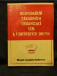 Hospodaření základních organizací SSM a pionýrských skupin - náhled