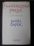 Francouzská poesie a jiné překlady - náhled