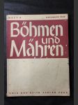 Böhmen und Mähren. Dezember 1940. Heft 9. - náhled