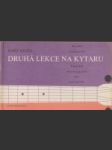 Druhá lekce na kytaru - náhled