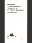 Šrámkova tvorba povídková ve srovnání s tvorbou básnickou svěrák zdeněk - náhled