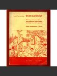 Svět maličkých - Řikadla, popěvky a písničky pro školy mateřské, obecné a dětské školy intonační a rytmické (zajímavá obálka 1935) - náhled