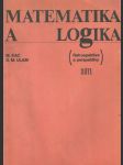 Matematika a logika - náhled