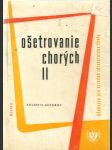 Ošetrovanie chorých II - náhled