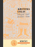 Kronika oslav: Listopad 1997; prosinec 1998 - náhled