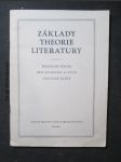 Základy theorie literatury : Pomocná kniha pro gymn. a vyš. odb. školy - náhled