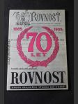 70 let rovnosti 1885 - 1955 - náhled