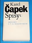 K. Čapek SPISY - Hovory s T.G.Masarykem - náhled