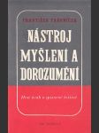 Nástroj myšlení a dorozumění - náhled