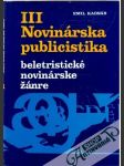 Novinárska publicistika III. - náhled