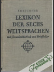 Lexikon der sechs weltsprachen - náhled