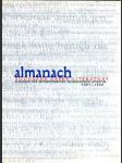 Almanach současné české literatury 1997-1999 haman aleš - náhled