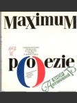 Maximum poezie - náhled