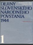 Dejiny SNP 1944 1. Protifašistický odboj a príprava SNP - náhled