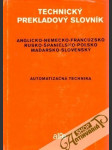 Technický prekladový slovník (Automatizačná technika) - náhled