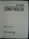 Jedno pokolení - náhled