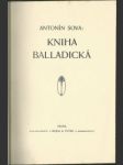 Kniha balladická - náhled